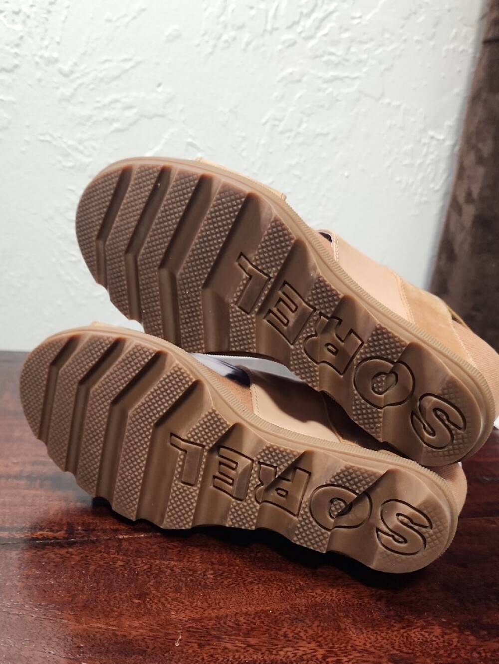Sorel Women's Beige Dual-Strap Slide Sandals - Picture 4 of 7